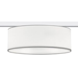 Svítidlo Trio Lighting bílé textil/kov