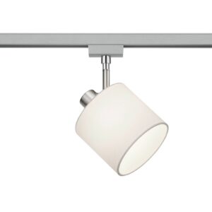 Svítidlo Trio Lighting bílé textil/kov