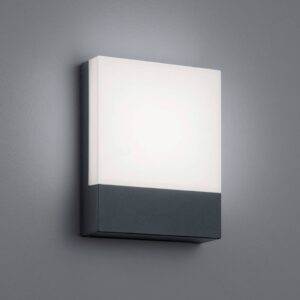 Svítidlo Trio Lighting antracit/satinovaný hliníkový odlitek/plast