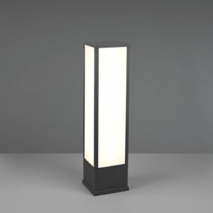 Svítidlo Trio Lighting antracit/bílý hliníkový odlitek/plast