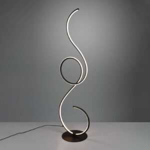 Svítidlo Trio Lighting matná černá/bílá kov/akryl