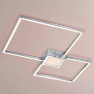 Svítidlo Trio Lighting matný nikl/bílá kov/plast
