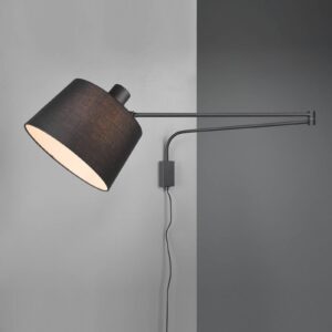 Svítidlo Trio Lighting černé kov/textil