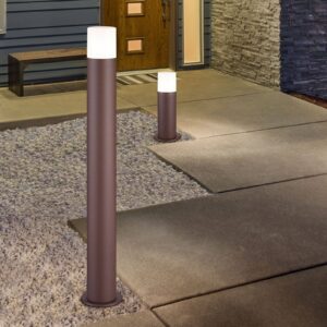 Svítidlo Trio Lighting rezavě hnědá/bílá hliníkový odlitek/plast