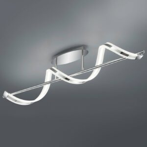 Svítidlo Trio Lighting chrom/bílý kov/plast