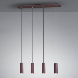 Svítidlo Trio Lighting rezavě hnědá kov