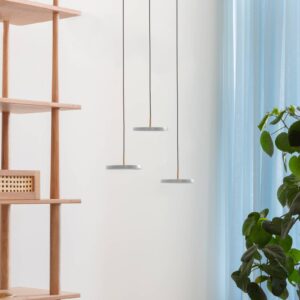 Svítidlo UMAGE světle šedá/mosaz ocel/hliník/akryl