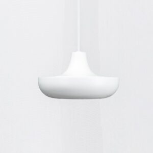 Svítidlo UMAGE bílá ocel/hliník/plast/textil