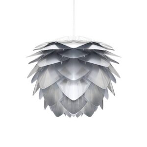 Svítidlo UMAGE kartáčovaná ocel/bílá plast