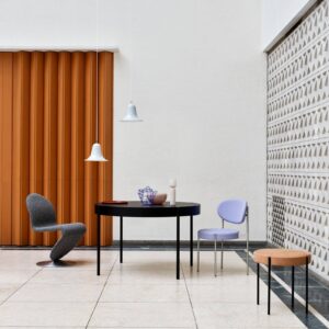 Svítidlo Verpan šedá kov/PVC/Textil