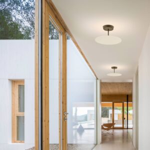 Svítidlo Vibia bílý/černý ocel/hliník/polykarbonát