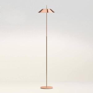 Svítidlo Vibia měď lesklá/bílý ocel/zamak/polykarbonát