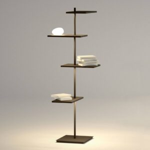 Svítidlo Vibia matný čokoládový/opálový polykarbonát