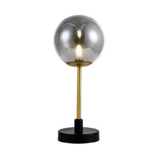 Svítidlo Viokef černá/chrom/zrcadlená/zlatá ocel/sklo