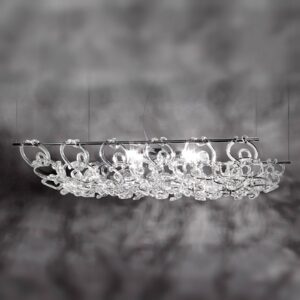 Svítidlo Vistosi čirá/chrom sklo/kov