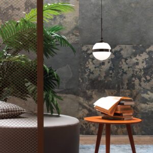 Svítidlo Vistosi lesklá bílá/lesklá černá kov/sklo