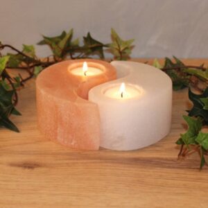 Svítidlo Wagner Life oranžový/bílý solný kámen