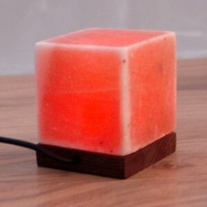 Svítidlo Wagner Life solný kámen/dřevo