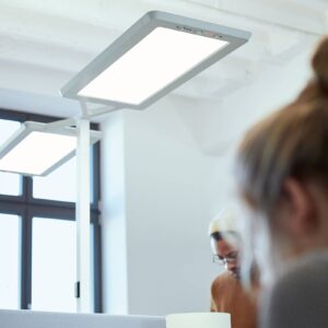 Svítidlo Waldmann kovové stříbro/satinované hliník/plast/ocel