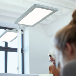 Svítidlo Waldmann kovové stříbro/satinované hliník/plast/ocel