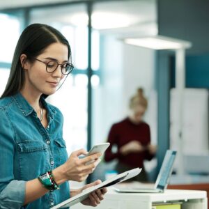 Svítidlo Waldmann černý/satinovaný hliník/plast/ocel