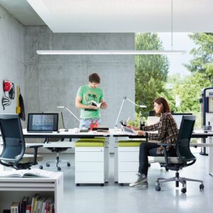 Svítidlo Waldmann stříbrná metalíza ocel/plast