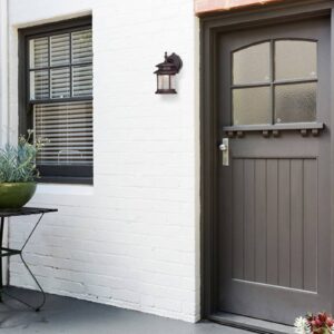 Svítidlo Westinghouse bronz naolejovaný/čirý kov/sklo