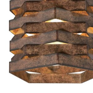 Svítidlo Westinghouse hnědá kov/sklo