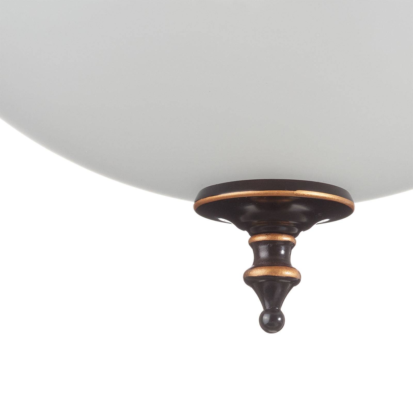 Westinghouse Harwell stropní světlo, bronz, Obývací pokoj / jídelna, kov, sklo, E27, 40W, K: 16cm - Image 3