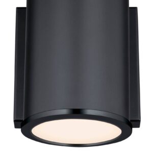 Svítidlo Westinghouse černá matná/opálová kov/sklo