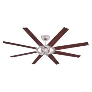 Svítidlo Westinghouse niklová matná/mahagon kov/mahagonové dřevo