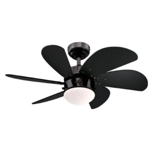 Svítidlo Westinghouse černá ocel/dřevo/sklo