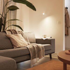 Svítidlo WiZ bílá kov