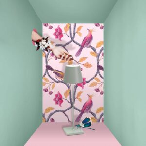 Svítidlo Zafferano šedozelená kov/plast