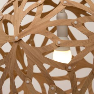 Svítidlo david trubridge karamelová bambus