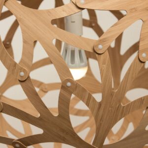 Svítidlo david trubridge karamelová bambus