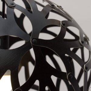 Svítidlo david trubridge černý bambus