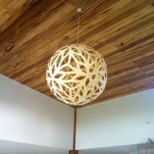 Svítidlo david trubridge bílý bambus