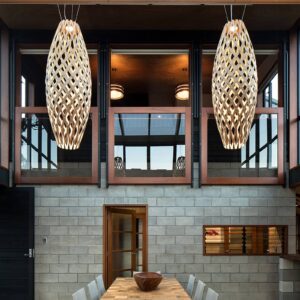 Svítidlo david trubridge přírodní bambus