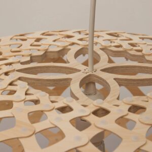 Svítidlo david trubridge přírodní bambus