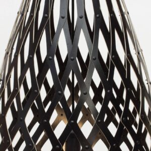 Svítidlo david trubridge černý bambus