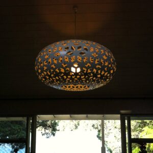 Svítidlo david trubridge bílá bambus