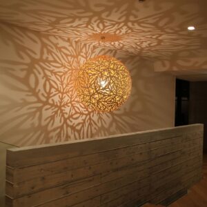 Svítidlo david trubridge přírodní bambus