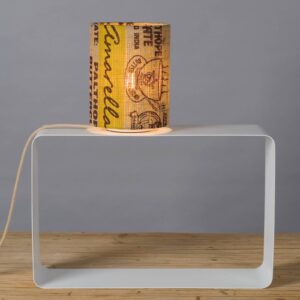 Svítidlo lumbono světle hnědá juta/kov