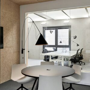 Svítidlo midgard černá recyklovaný plast/sklolaminát/ocel/textil