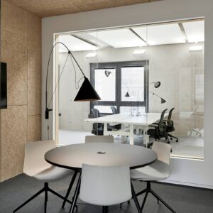 Svítidlo midgard černá recyklovaný plast/sklolaminát/ocel/textil