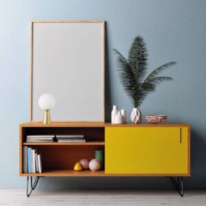 Svítidlo miloox by Sforzin černá matná/mosaz kartáčovaná sklo/kov