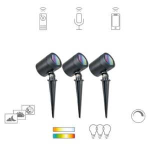 Svítidlo tint černé plast/nerez