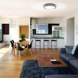 Svítidlo tint černá hliník/plast