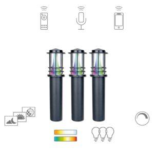 Svítidlo tint černé nerezová ocel s ochranným lakem